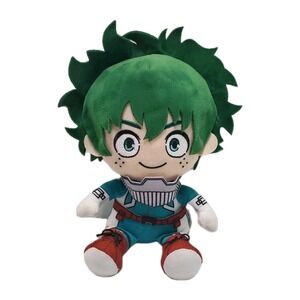 My‎ Hero Academia Izuku Midoriya "Deku" Hero Costume 8" Hanging Plush Doll Toy